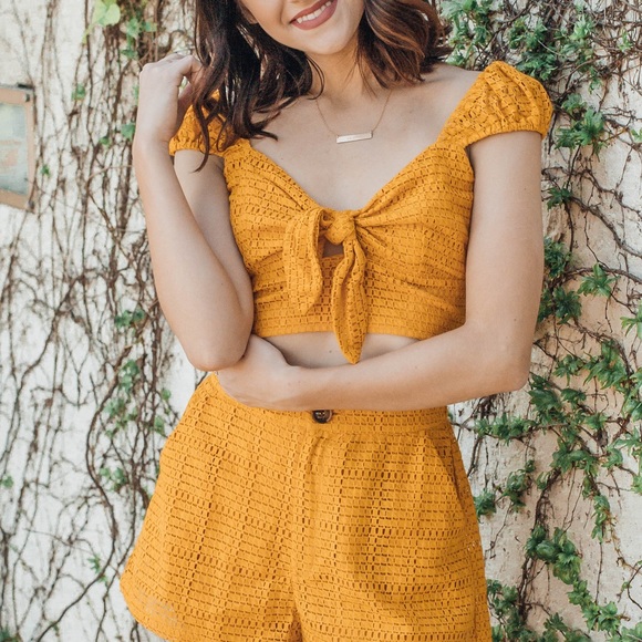 Cherry Tie Crop Top - Picture 4 of 7